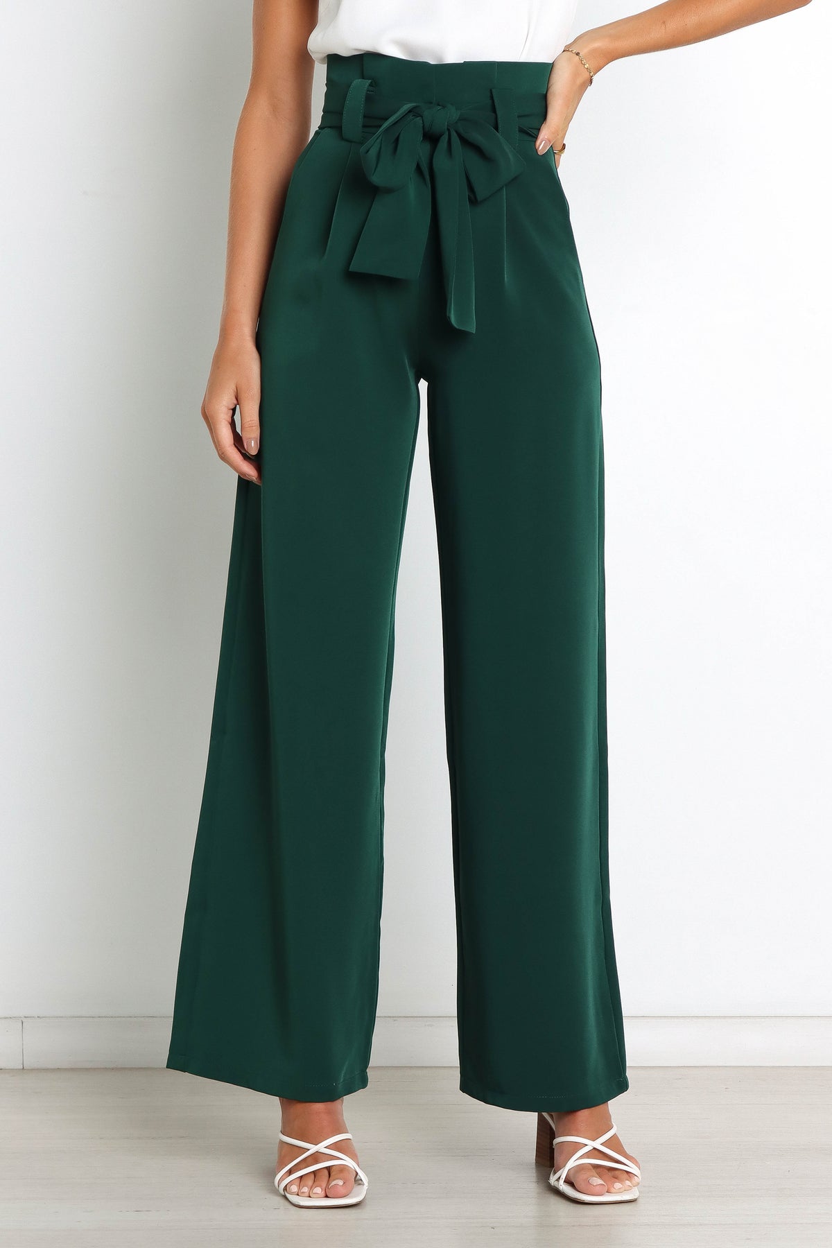 Petal and Pup USA BOTTOMS Kieran Pants - Emerald Green