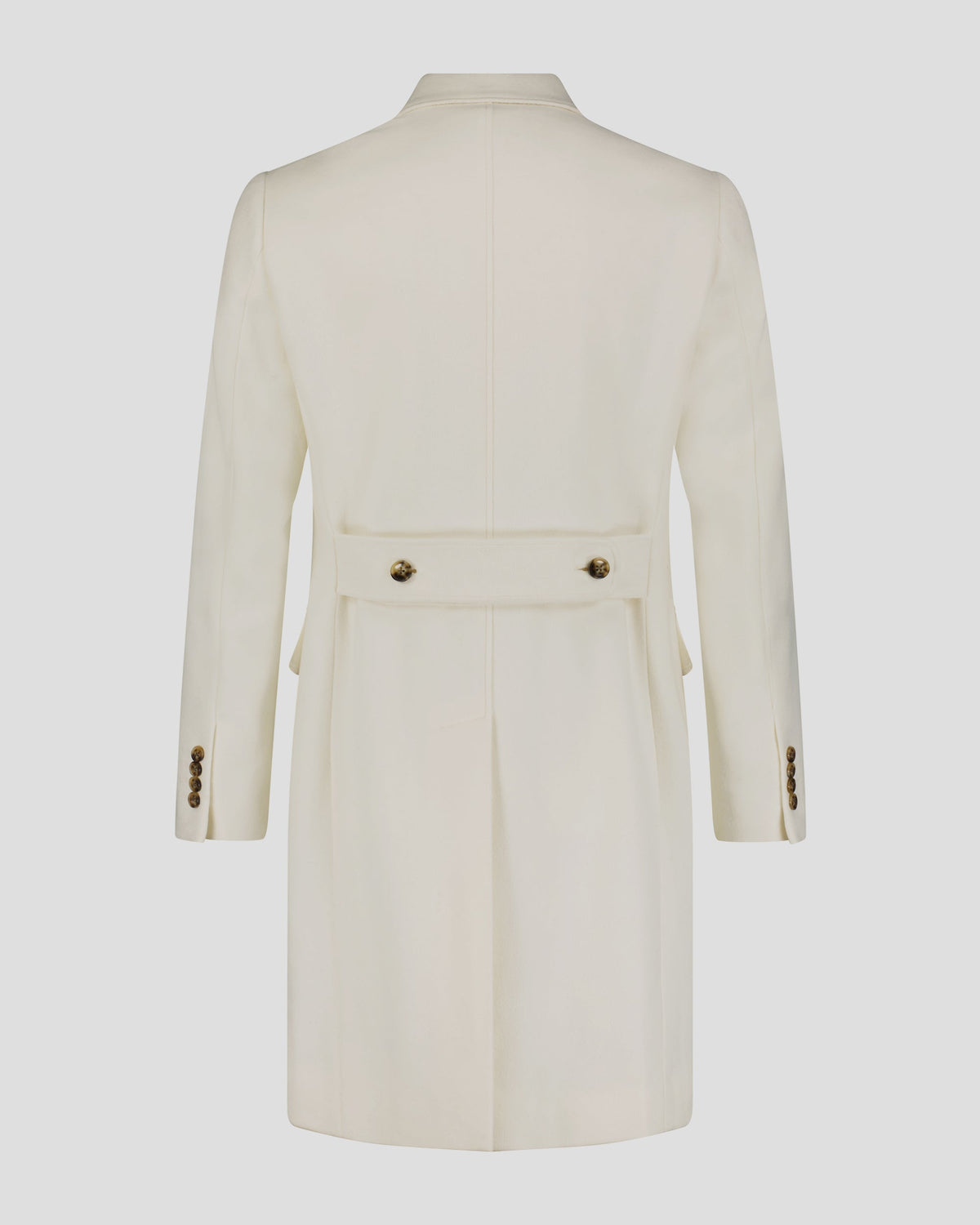 Southern Gents Double Breasted Coat - Ivory