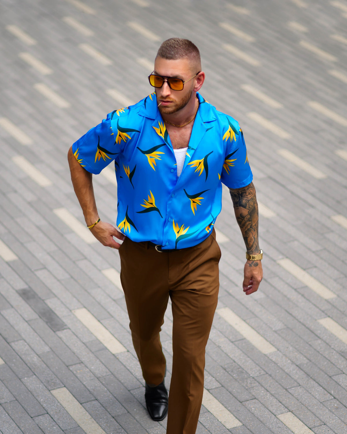 Southern Gents Tobacco Brown Dress Trouser 