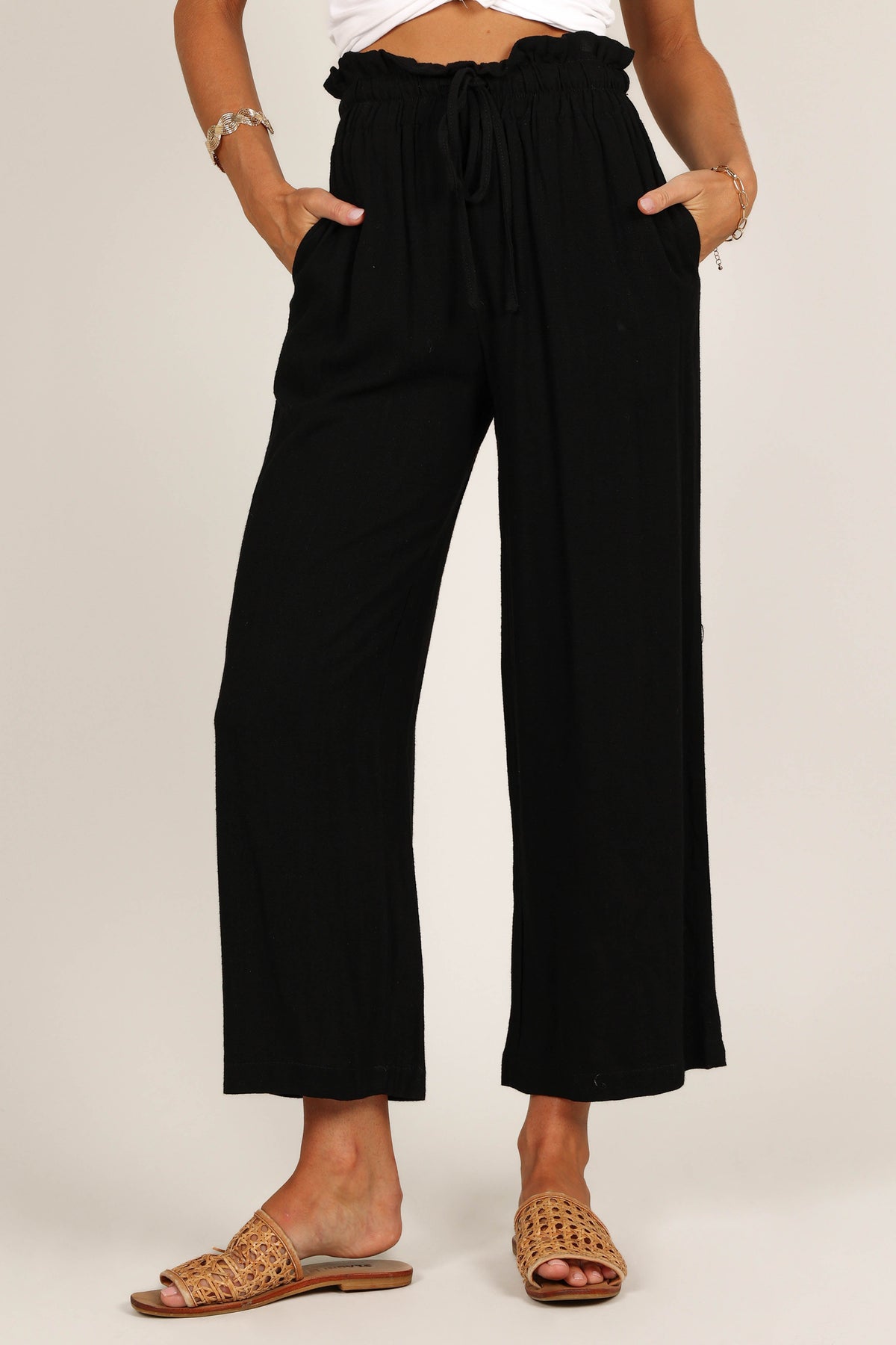 Petal and Pup USA BOTTOMS Hawthorne Pant - Black