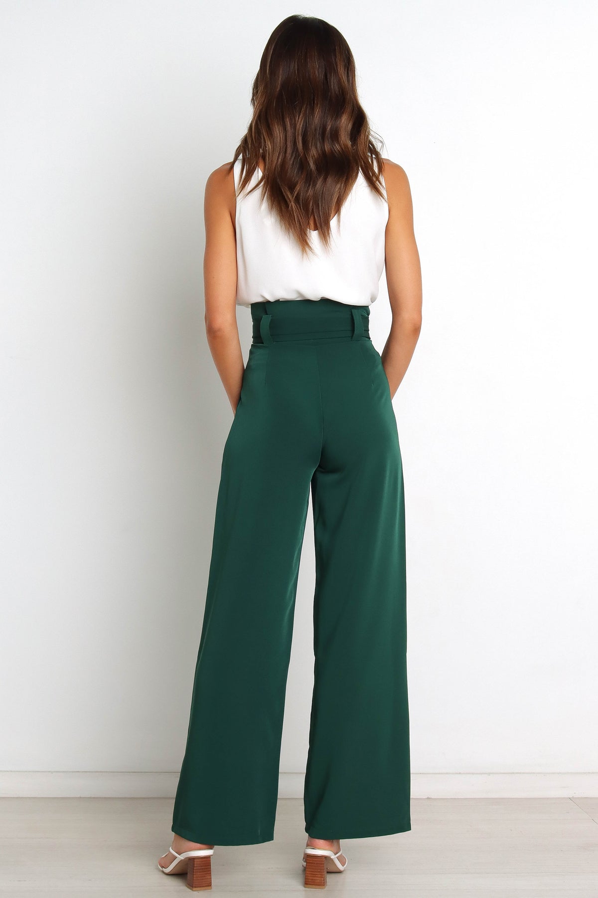 Petal and Pup USA BOTTOMS Kieran Pants - Emerald Green